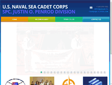 Tablet Screenshot of champaignseacadets.com